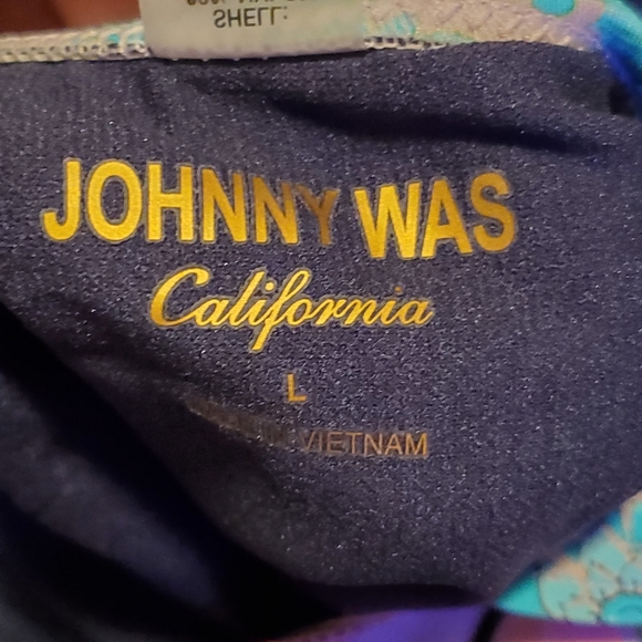 Johnny Was Japer Ruched One Piece Swimsuit - Picture 4 of 7